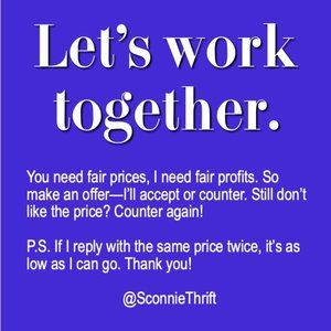 We can work it out!